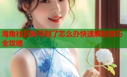 海角社区账号封了怎么办快速解封技巧全攻略