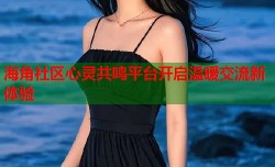 海角社区心灵共鸣平台开启温暖交流新体验