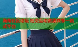 海角社区论坛 社交互动资源共享一站式平台