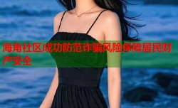 海角社区成功防范诈骗风险保障居民财产安全