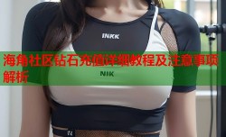 海角社区钻石充值详细教程及注意事项解析