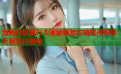 海角社区银行卡限额解除攻略轻松畅享无限支付体验