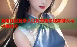 海角社区登录入口免费畅享视频聊天与兴趣社交