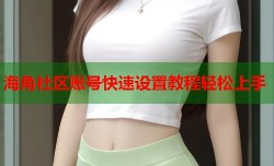 海角社区账号快速设置教程轻松上手