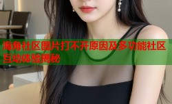 海角社区图片打不开原因及多功能社区互动体验揭秘