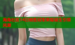 海角社区14日销售冠军荣耀诞生引领风潮