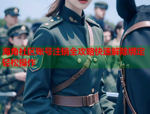 海角社区账号注销全攻略快速解除绑定轻松操作 第1张 海角社区账号注销全攻略快速解除绑定轻松操作 第1张