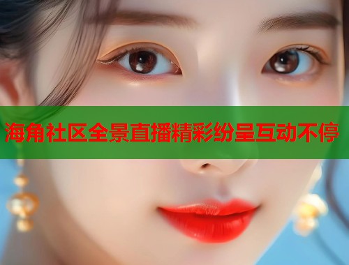 海角社区全景直播精彩纷呈互动不停  第1张