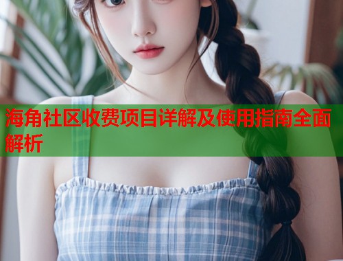 海角社区收费项目详解及使用指南全面解析 第1张 海角社区收费项目详解及使用指南全面解析 第1张