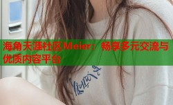 海角天涯社区Meier：畅享多元交流与优质内容平台
