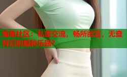 海角社区：私密交流，畅所欲言，无查背后的隐秘乐园？