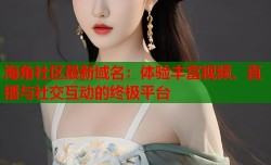 海角社区最新域名：体验丰富视频、直播与社交互动的终极平台