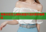 海角社区怎么刷快速提升活跃度攻略揭秘