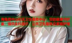 海角路中山社区卫生服务中心：您的健康守护者，提供全科医疗、公共卫生服务及家庭护理