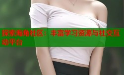 探索海角社区：丰富学习资源与社交互动平台
