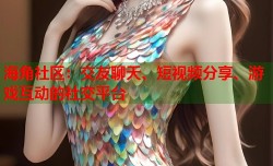 海角社区：交友聊天、短视频分享、游戏互动的社交平台