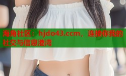 海角社区：hjdo43.ccm，连接你我的社交与信息港湾