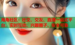 海角社区：社交、交友、直播一站式平台，实时互动、兴趣圈子、安全可靠