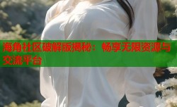 海角社区破解版揭秘：畅享无限资源与交流平台