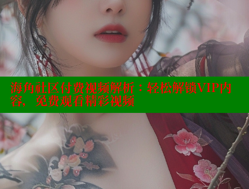 海角社区付费视频解析：轻松解锁VIP内容，免费观看精彩视频