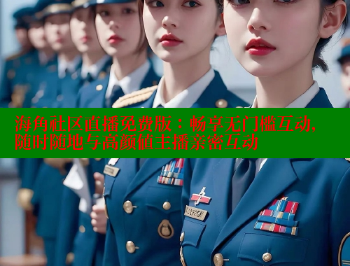 海角社区直播免费版：畅享无门槛互动，随时随地与高颜值主播亲密互动