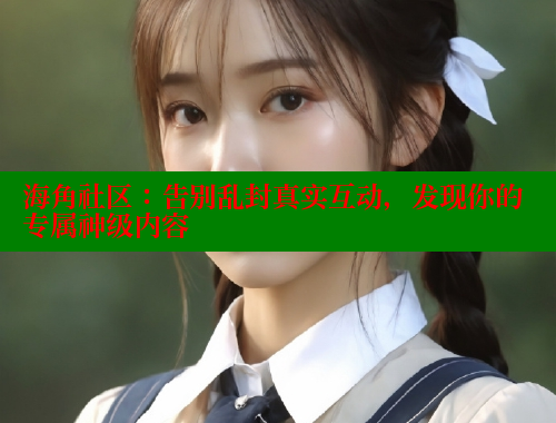 海角社区：告别乱封真实互动，发现你的专属神级内容