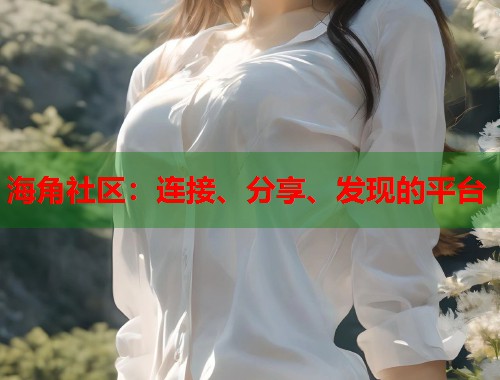 海角社区：连接、分享、发现的平台  第1张