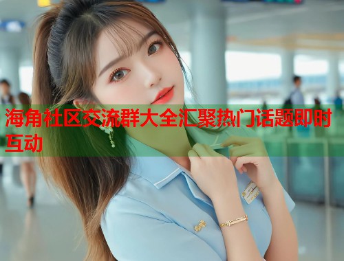 海角社区交流群大全汇聚热门话题即时互动  第2张